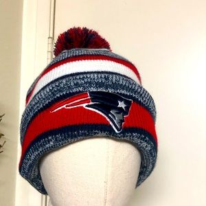 NFL Patriots winter beanie hat